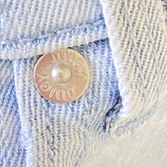 Juicy Couture Women's Distressed Denim Blue Jeans, Size 8 - Effortless Cool - Picture 4 of 15